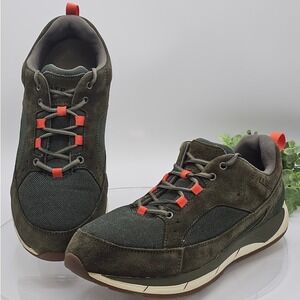 LL Bean Trail Sneakers‎ Suede Leather Lace Up Comfort Walking Shoes Mens 10.5